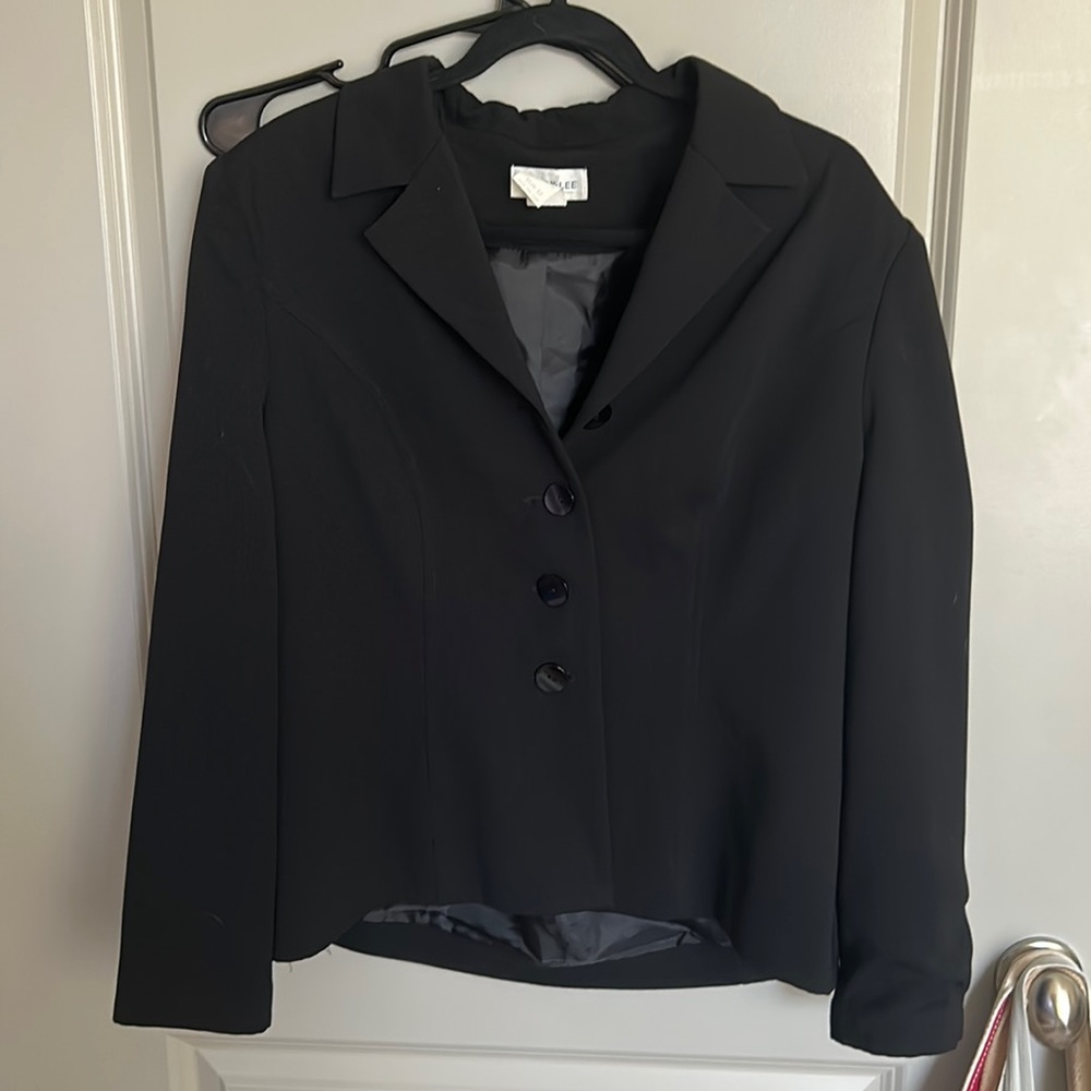Black Button Up Blazer - image 1